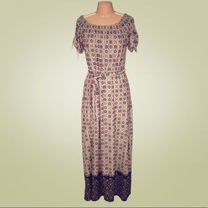 Allison Brittney off the shoulder maxi dress sz S